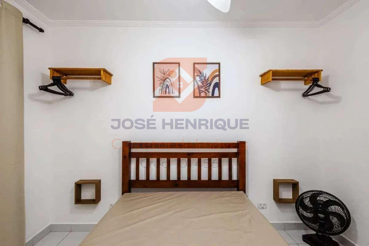  - Apartamento à venda em Praia Grande, Canto do Forte, com 1 quarto, 50m²